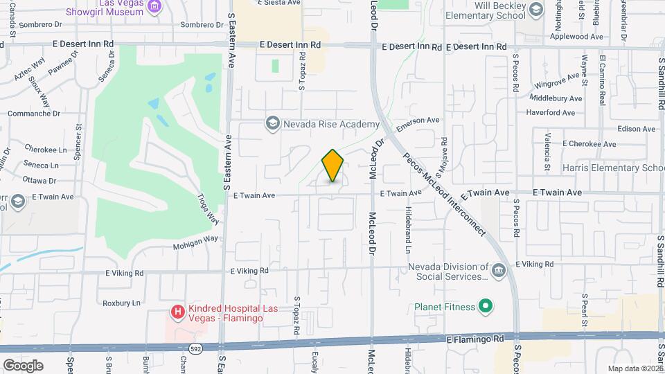 2761 Laguna Shores Ln Map and Location Details