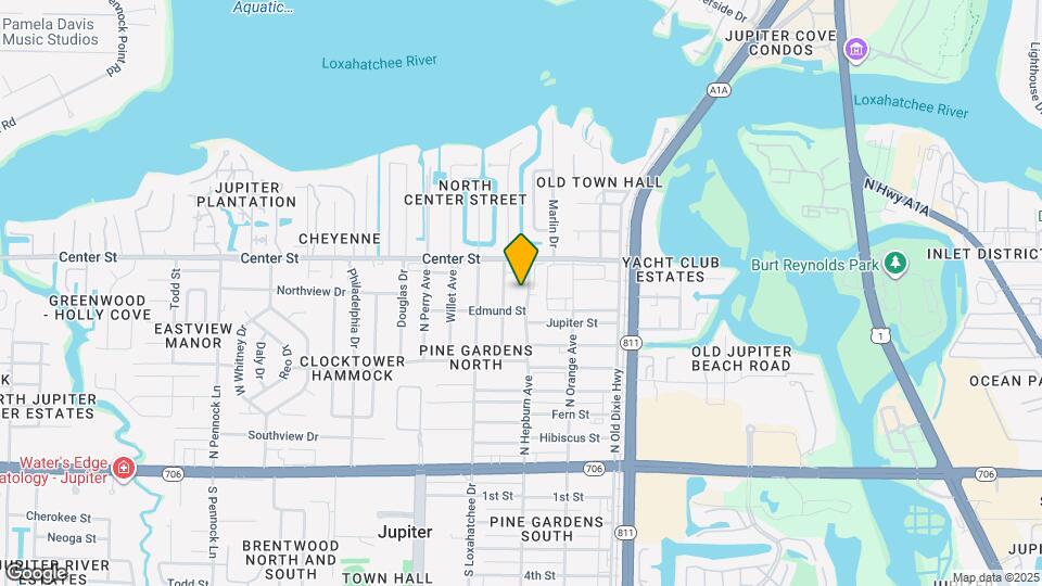 700 N Hepburn Ave Map and Location Details