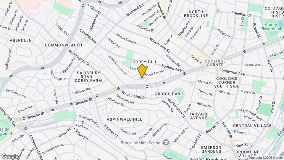 27 Lancaster Terrace Mapa y Detalles de la Ubicación
