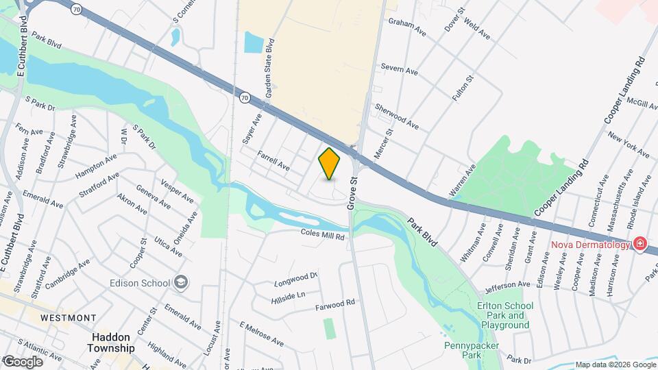 411 Park Pl Dr Map and Location Details