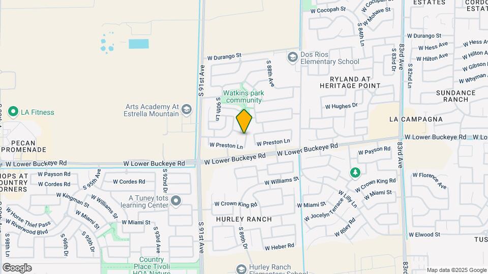 2640 S 89th Ave Map and Location Details