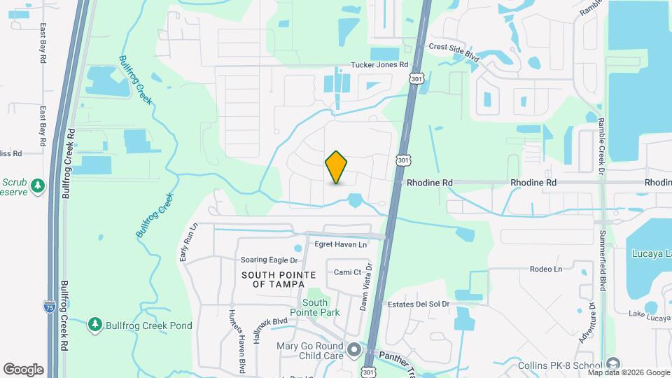 10430 Whispering Hammock Dr Map and Location Details