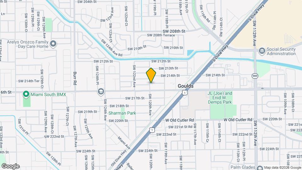 21511 SW 120th Ave Map and Location Details