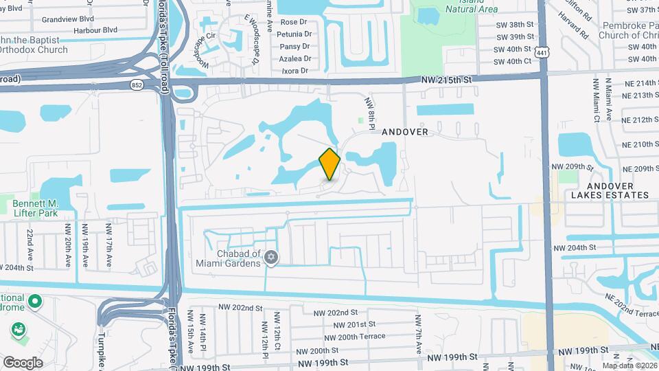 20817 NW 9th Path Map and Location Details