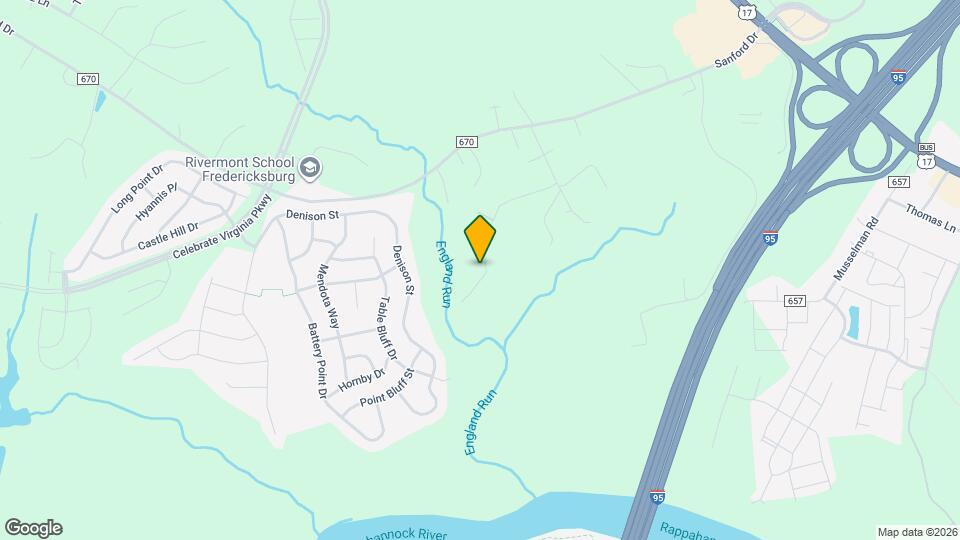 112 England Run Ln Map and Location Details