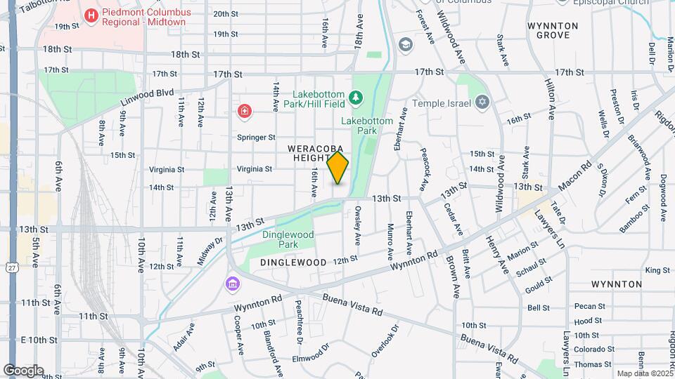 1308 13th St Map and Location Details