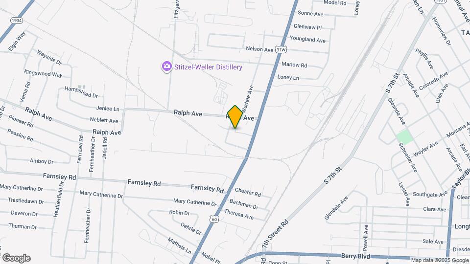 Shively Apartments Map and Location Details