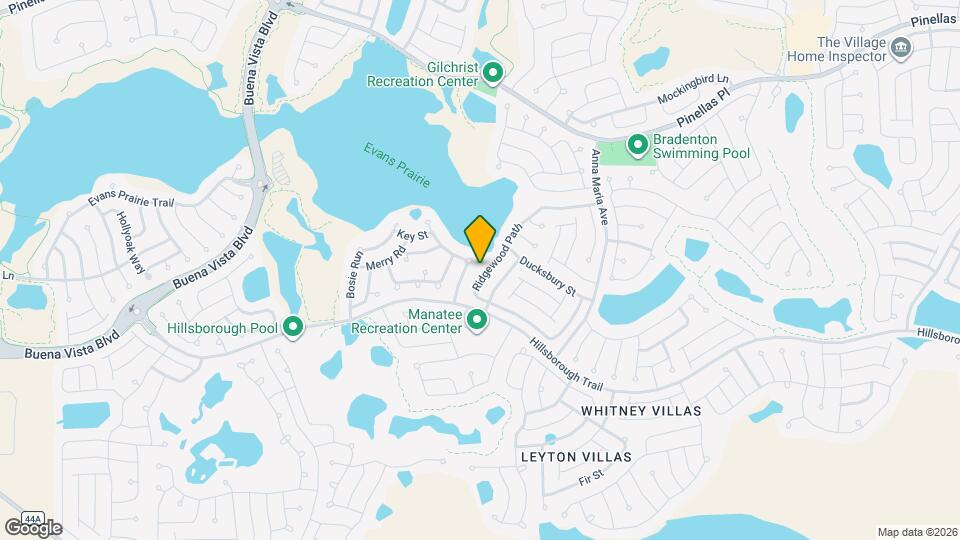 3394 Ridgewood Path Map and Location Details