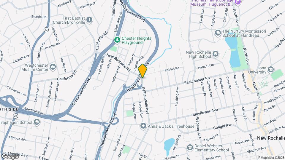 838 Pelhamdale Ave Map and Location Details