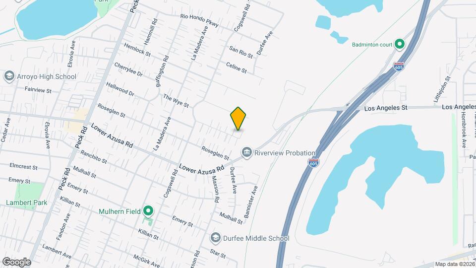 12147 Hallwood Dr Map and Location Details