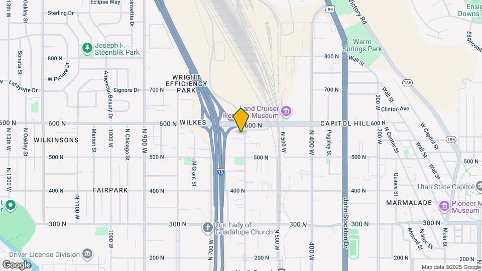 606 W Girard Ave, Unit Condo Map and Location Details