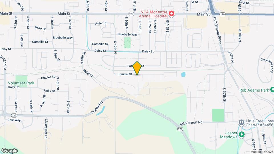 5089 Squirrel St Mapa y Detalles de la Ubicación