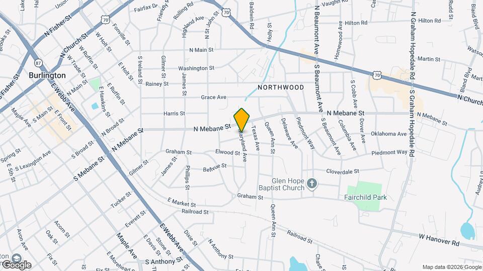 515 Maryland Ave Map and Location Details