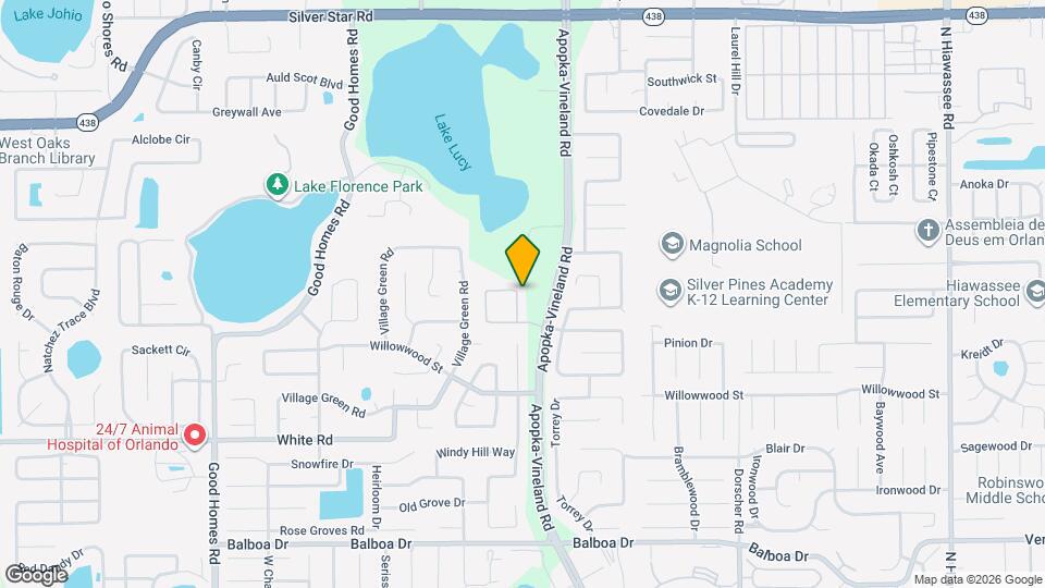 8312 Lake Park Estates Blvd Map and Location Details