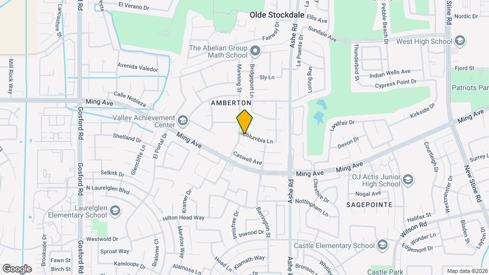 6805 Columbia Ln Map and Location Details