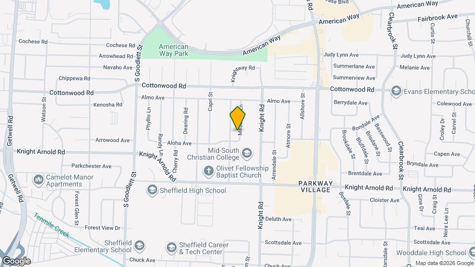 3035 Meadows Ln Map and Location Details