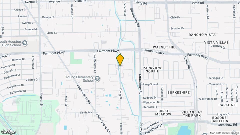Bayou Willows Apts. Map and Location Details