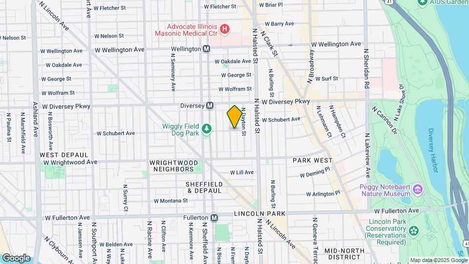 2659 N Mildred Ave Map and Location Details