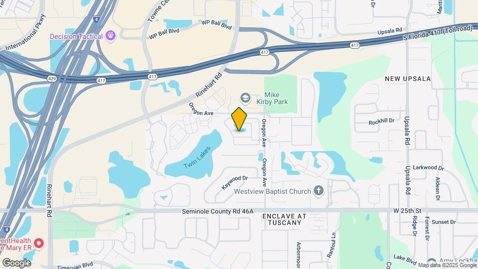 1141 Long Oak Way Map and Location Details