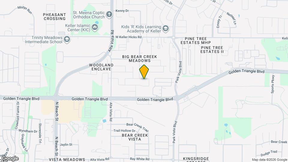 4916 Monte Verde Dr Map and Location Details