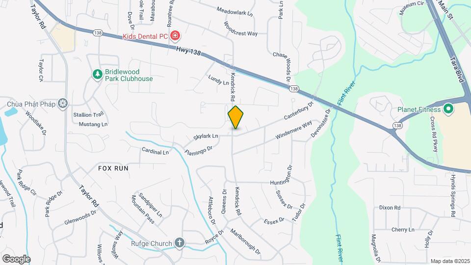 8030 Kendrick Rd Map and Location Details