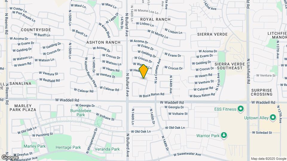 14555 W Ventura St Map and Location Details