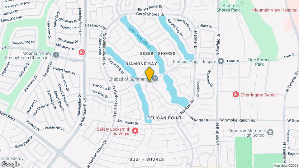 2600 Sun Reef Rd Map and Location Details