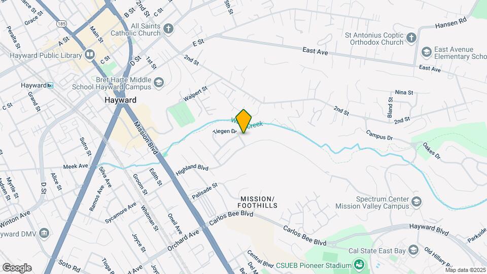 1258 Tiegen Dr Mapa y Detalles de la Ubicación