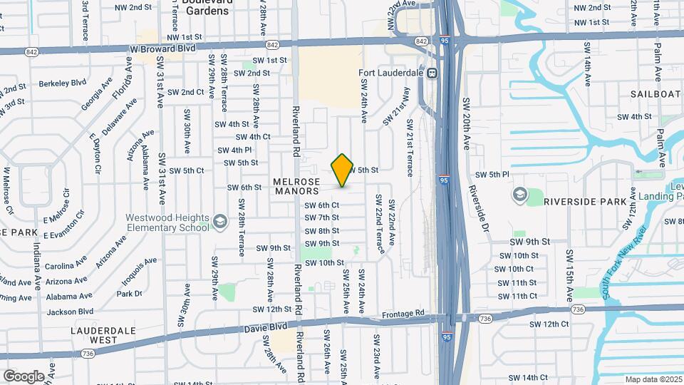 2560 Riverland Dr Mapa y Detalles de la Ubicación