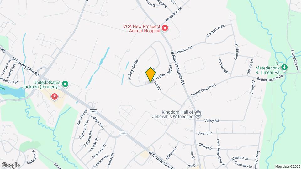 75 Hickory Hill Rd Map and Location Details