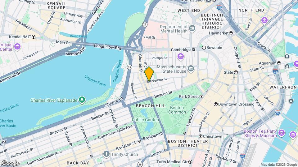 16 W Cedar St, Unit 16 Cedar lane Mapa y Detalles de la Ubicación