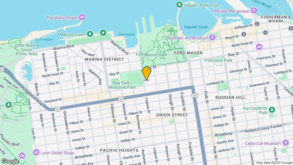 3326 Laguna St Map and Location Details