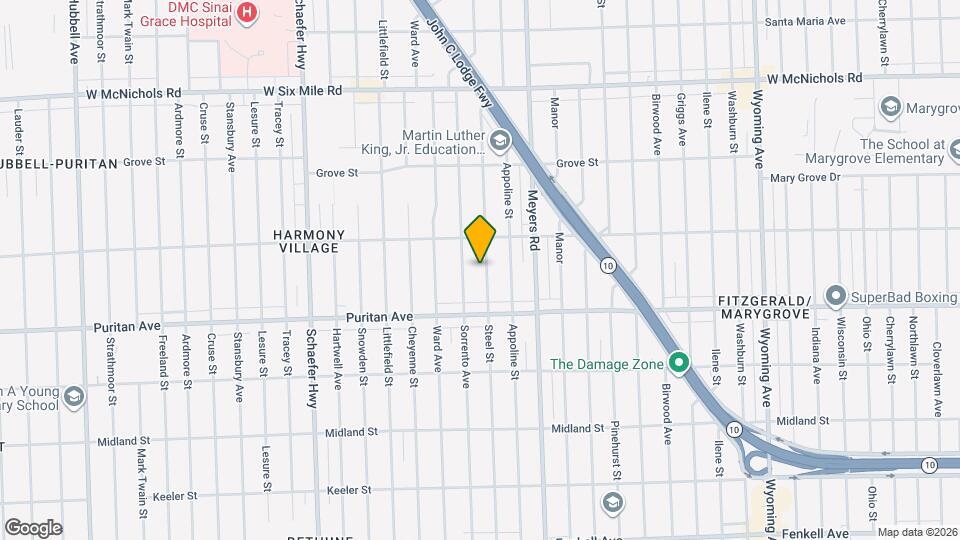 16197 Steel St Map and Location Details