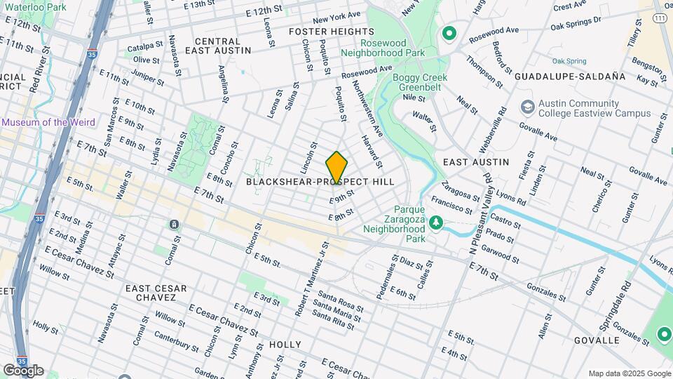 905 Prospect Ave Map and Location Details