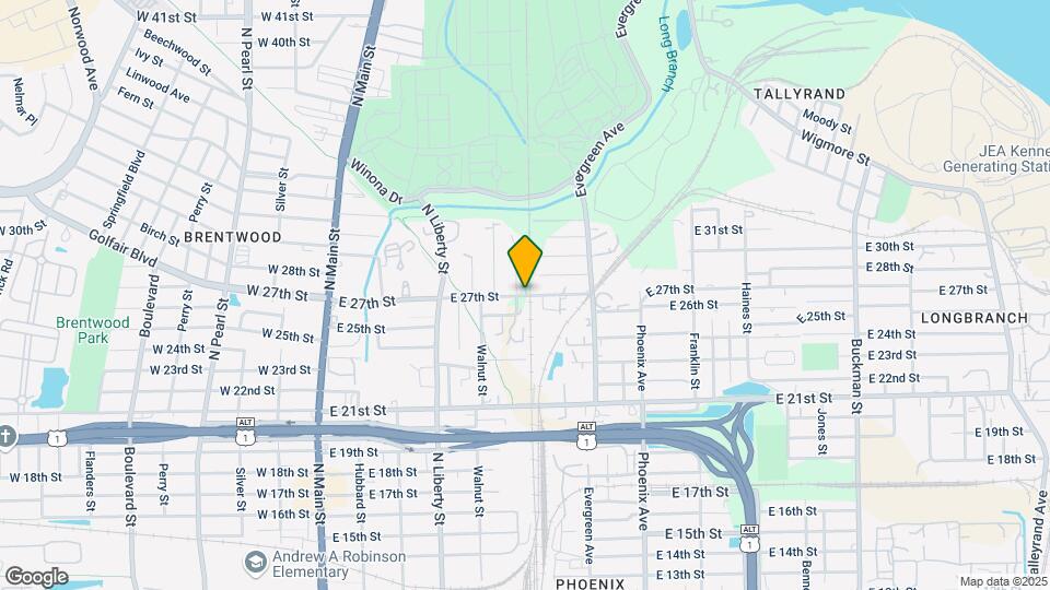 533 E 27th St Map and Location Details