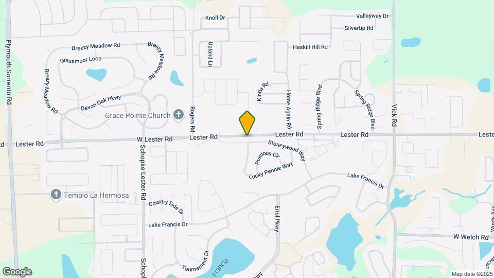 1601 Stoneywood Way Map and Location Details