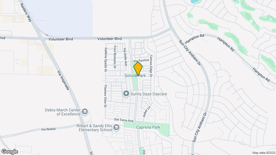 3165 Via Como Map and Location Details