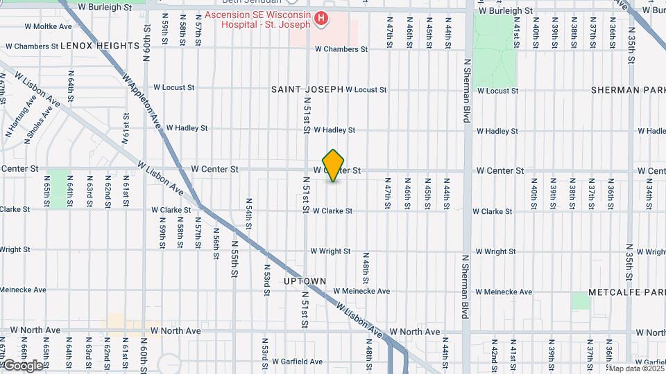 2646 N 50th St Map and Location Details