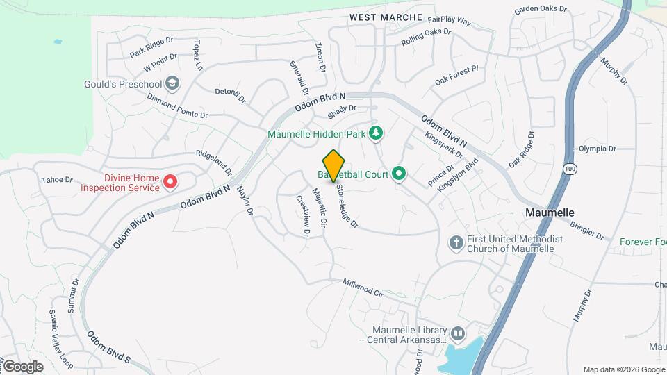 57 Stoneledge Dr Mapa y Detalles de la Ubicación