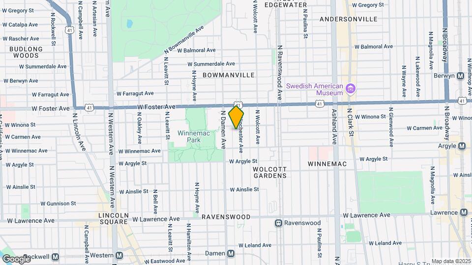 5060 1/2 N Winchester Ave Mapa y Detalles de la Ubicación