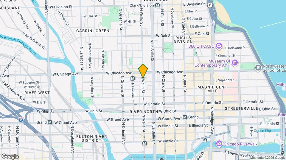 730 Wells N St Map and Location Details