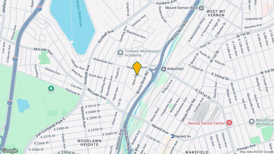 44 New Ave Map and Location Details
