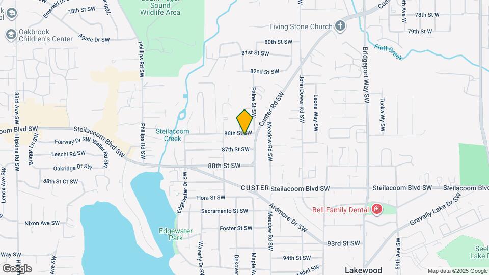 6818 86th St SW Map and Location Details