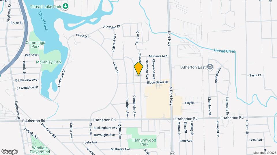 3202 Cherokee Ave Mapa y Detalles de la Ubicación