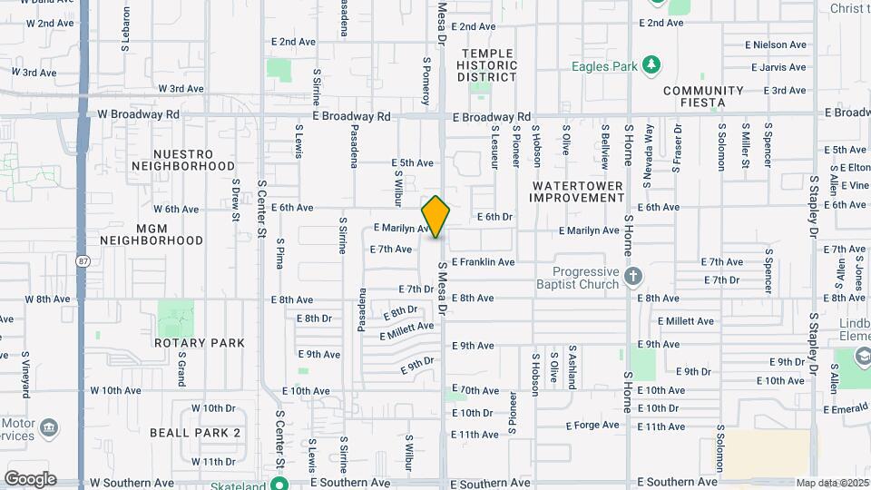 652 S Mesa Dr-Unit -652 Map and Location Details
