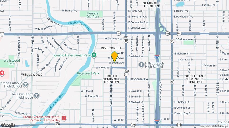 212 W South Ave Map and Location Details