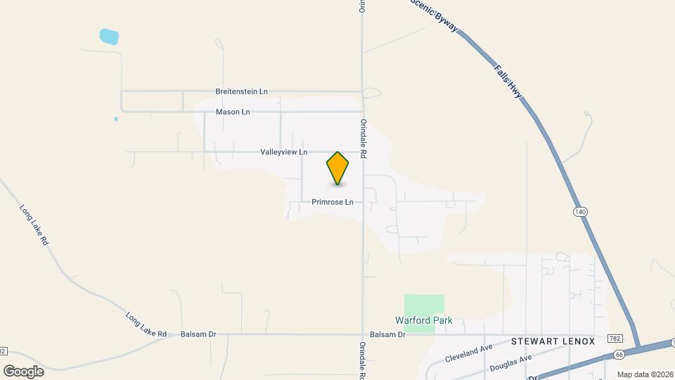 5234 Primrose Ln Map and Location Details