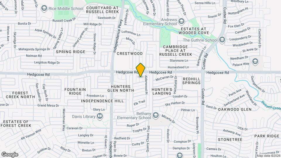 7904 Kettlewood Ct Map and Location Details