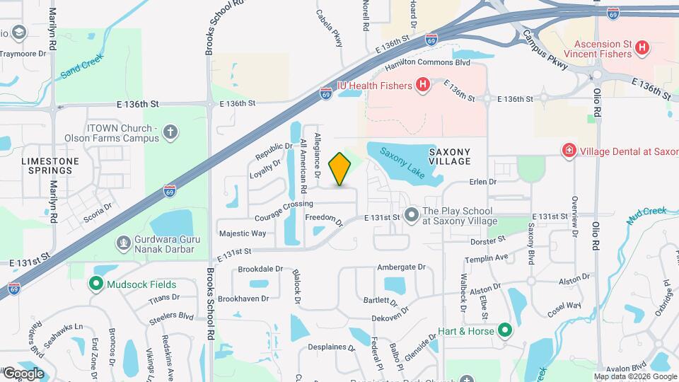 12907 Old Glory Dr Mapa y Detalles de la Ubicación