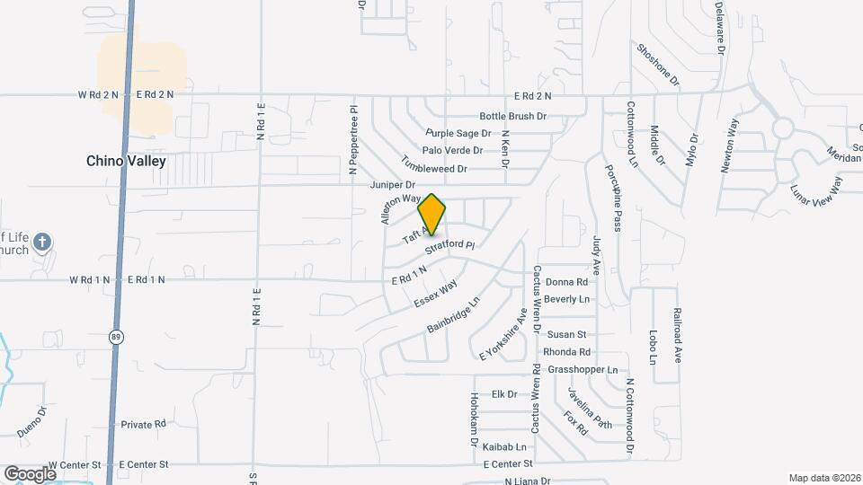 1464 Stratford Pl Mapa y Detalles de la Ubicación